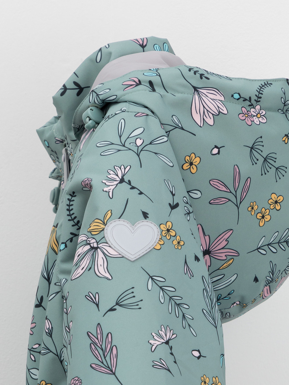 Куртка для девочки, артикул: ВК 32143/н/1 УЗГ, цвет: зеленый, фото 8