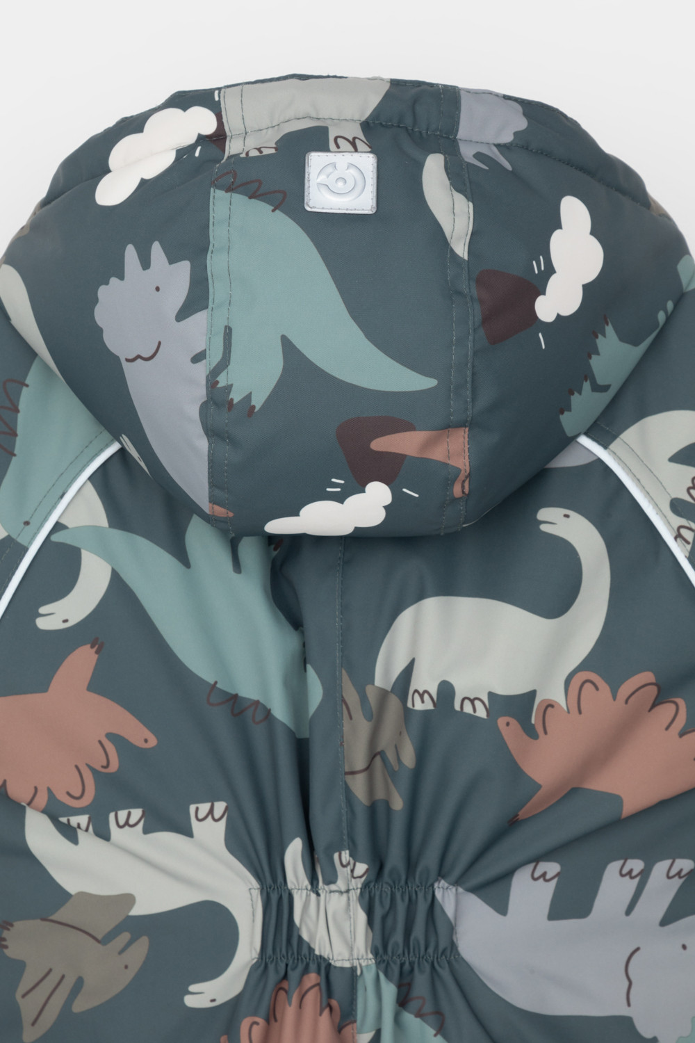 Комбинезоны утепленные для мальчика, артикул: ВК 60113/н/8 УЗГ, цвет: зеленый, фото 8