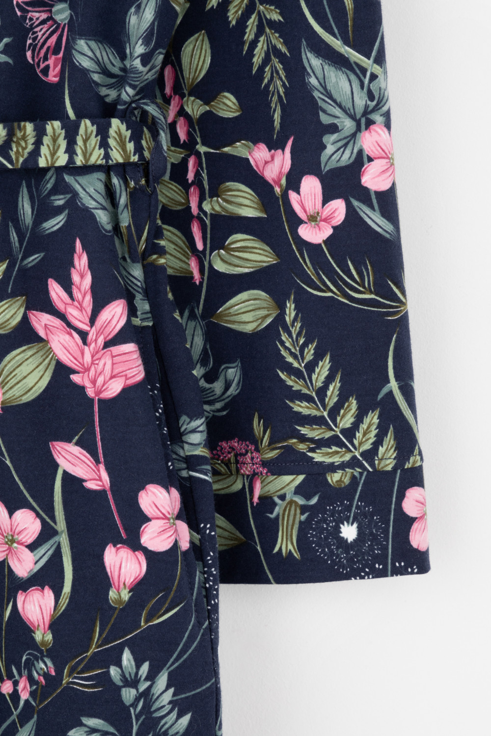 Халаты женские для мам, артикул: Е 50021, цвет: синий, фото 8