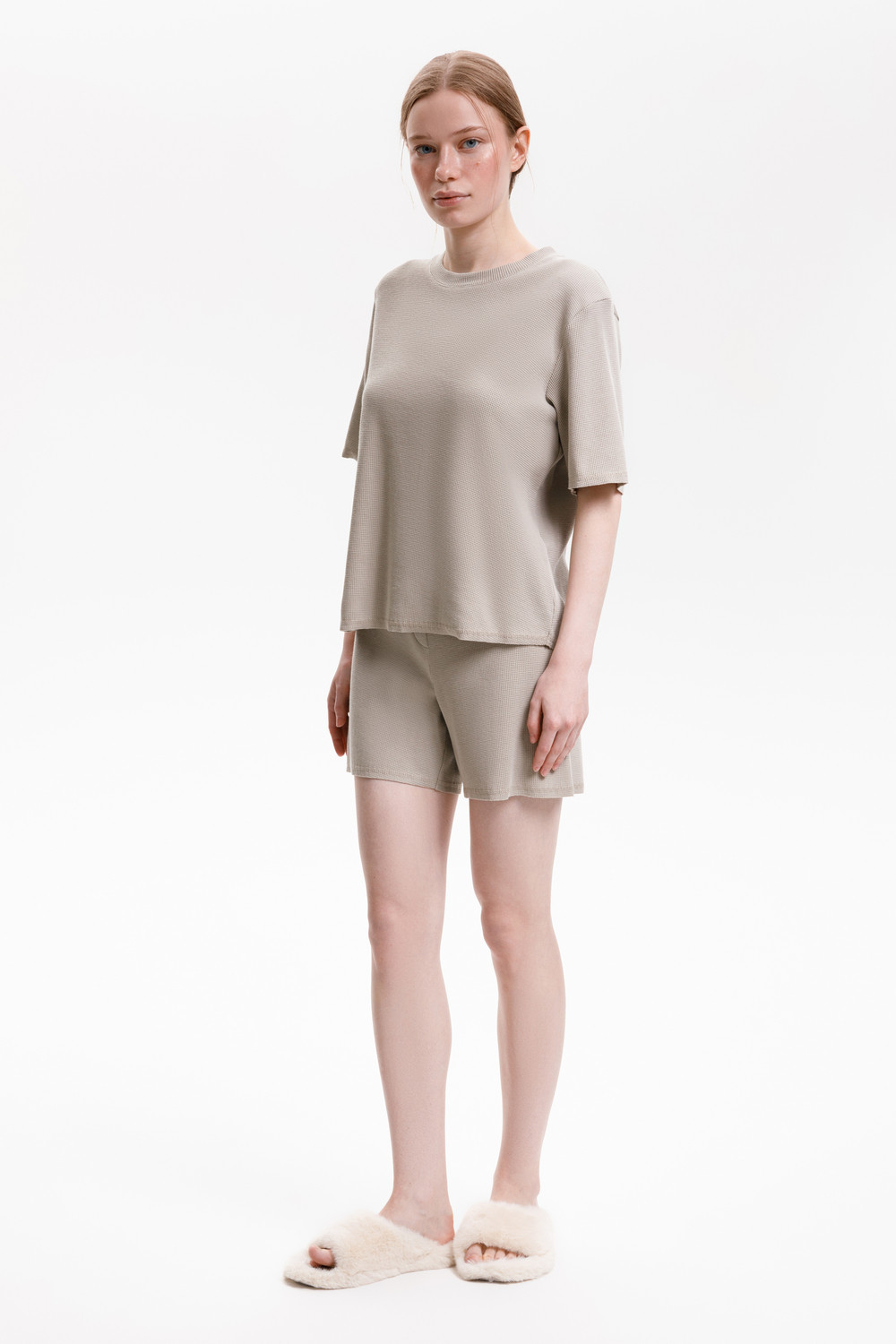 Комплекты для дома для мам, артикул: Е 20149, цвет: хаки, фото 8