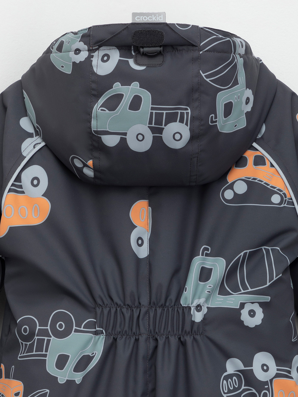 Комбинезоны утепленные для мальчика, артикул: ВК 60085/н/79 Ал, цвет: темно-серый, фото 8