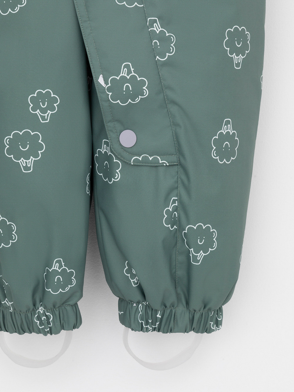 Комбинезоны утепленные для мальчика, артикул: ВК 60085/н/56 УЗГ, цвет: зеленый, фото 8