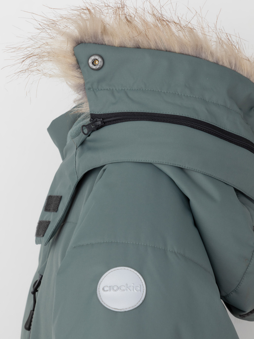 Пальто, плащи для мальчика, артикул: ВК 36110/2 ГР, цвет: зеленый, фото 8