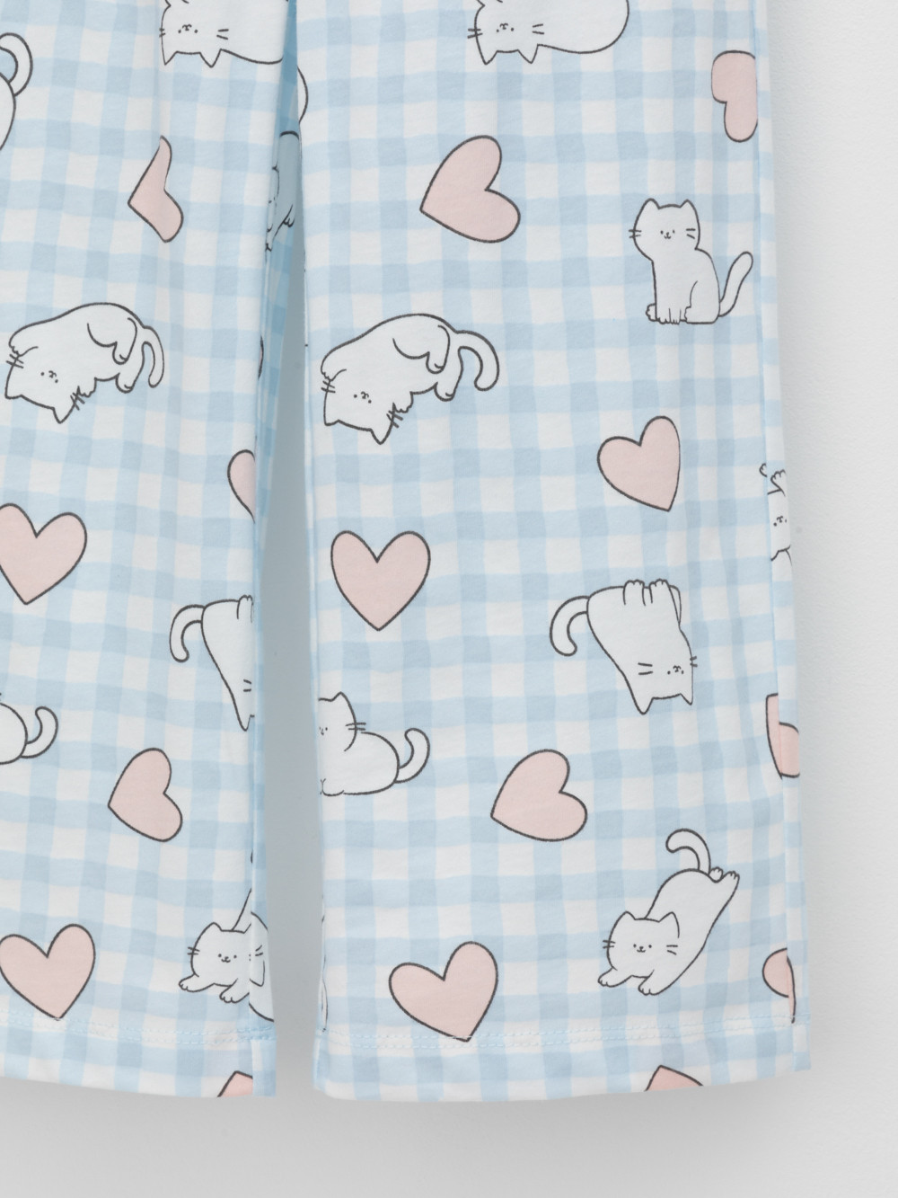 Пижама для девочки, артикул: К 1623, цвет: голубой, фото 8