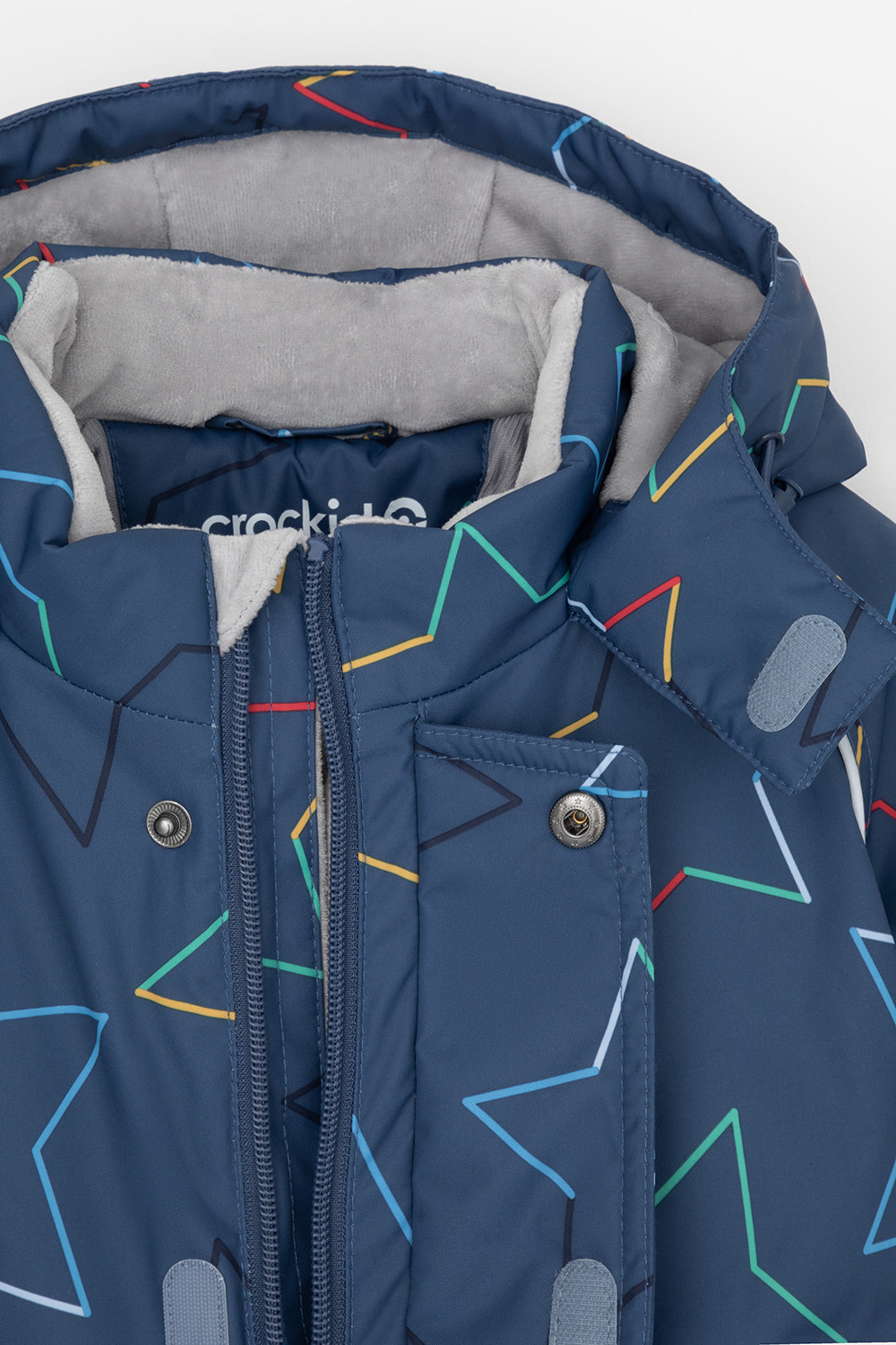 Комбинезоны утепленные для мальчика, артикул: ВК 60113/н/12 УЗГ, цвет: темно-синий, фото 8