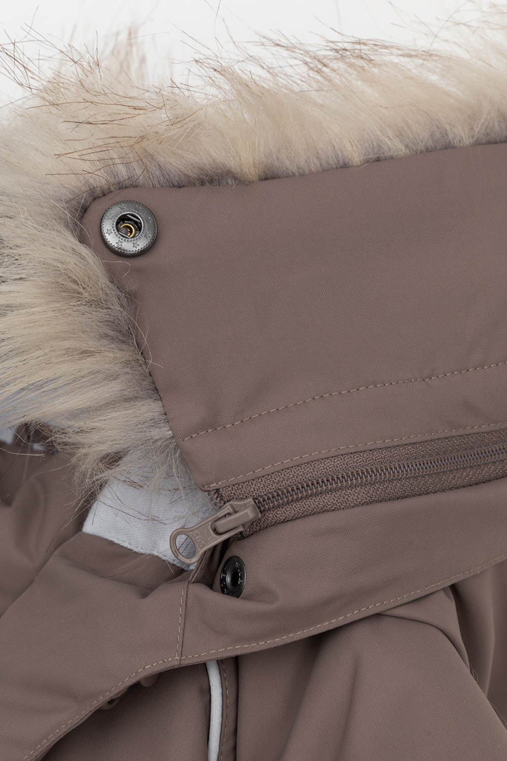 Комбинезоны утепленные для мальчика, артикул: ВК 60106/5 УЗГ, цвет: кофейный, фото 8