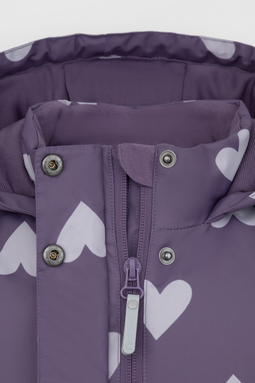 Куртка для девочки, артикул: ВК 38111/н/2 ГР, цвет: фиолетовый, фото 8
