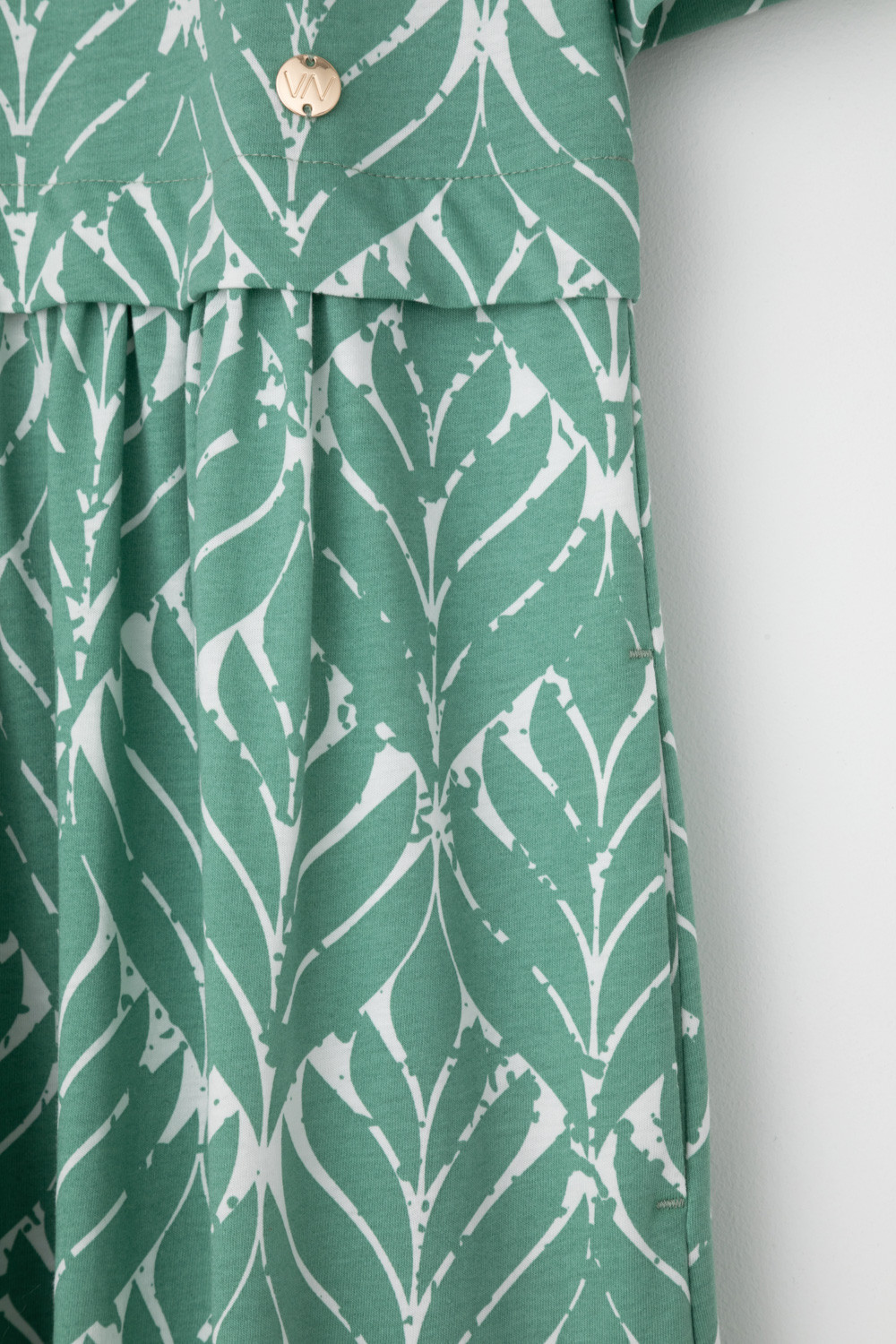 Платья женские для мам, артикул: ЕВТ 5082, цвет: зеленый, фото 8