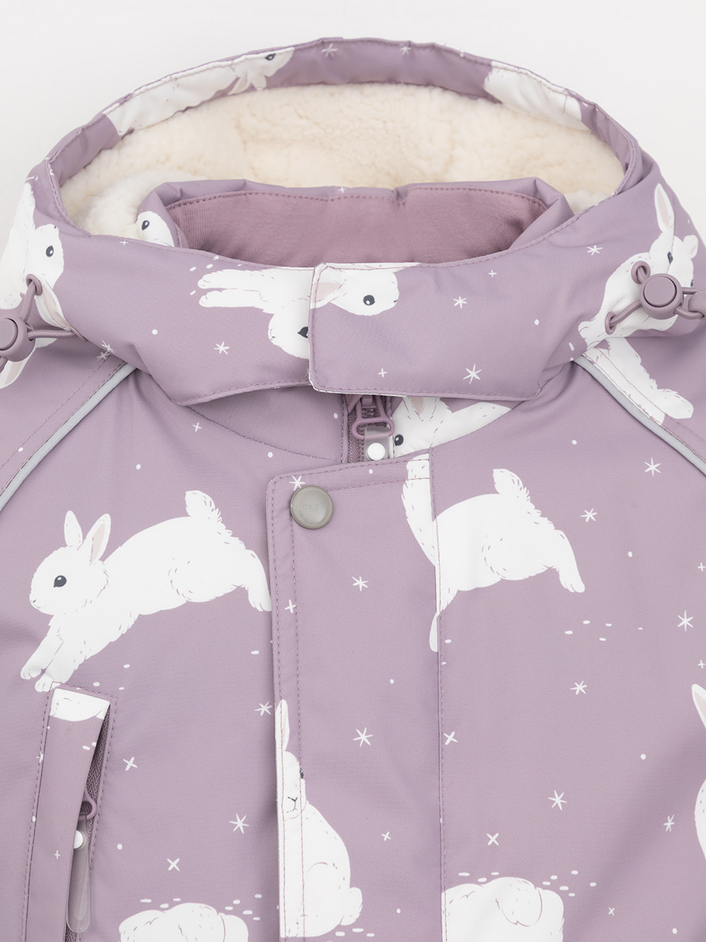 Комбинезоны утепленные для девочки, артикул: ВК 60131/н/1 УЗГ, цвет: розовый, фото 8