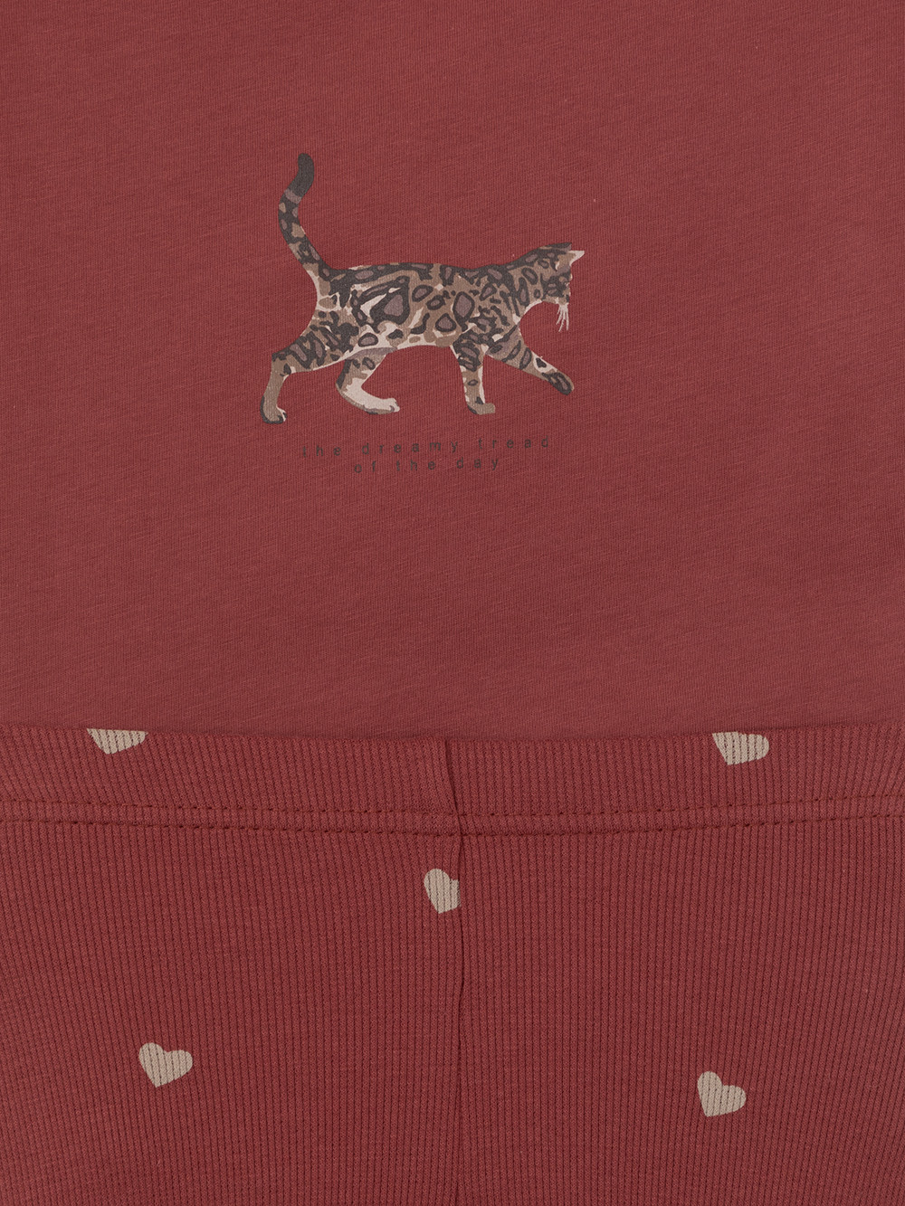 Пижама для девочки, артикул: К 1647, цвет: коричневый, фото 8