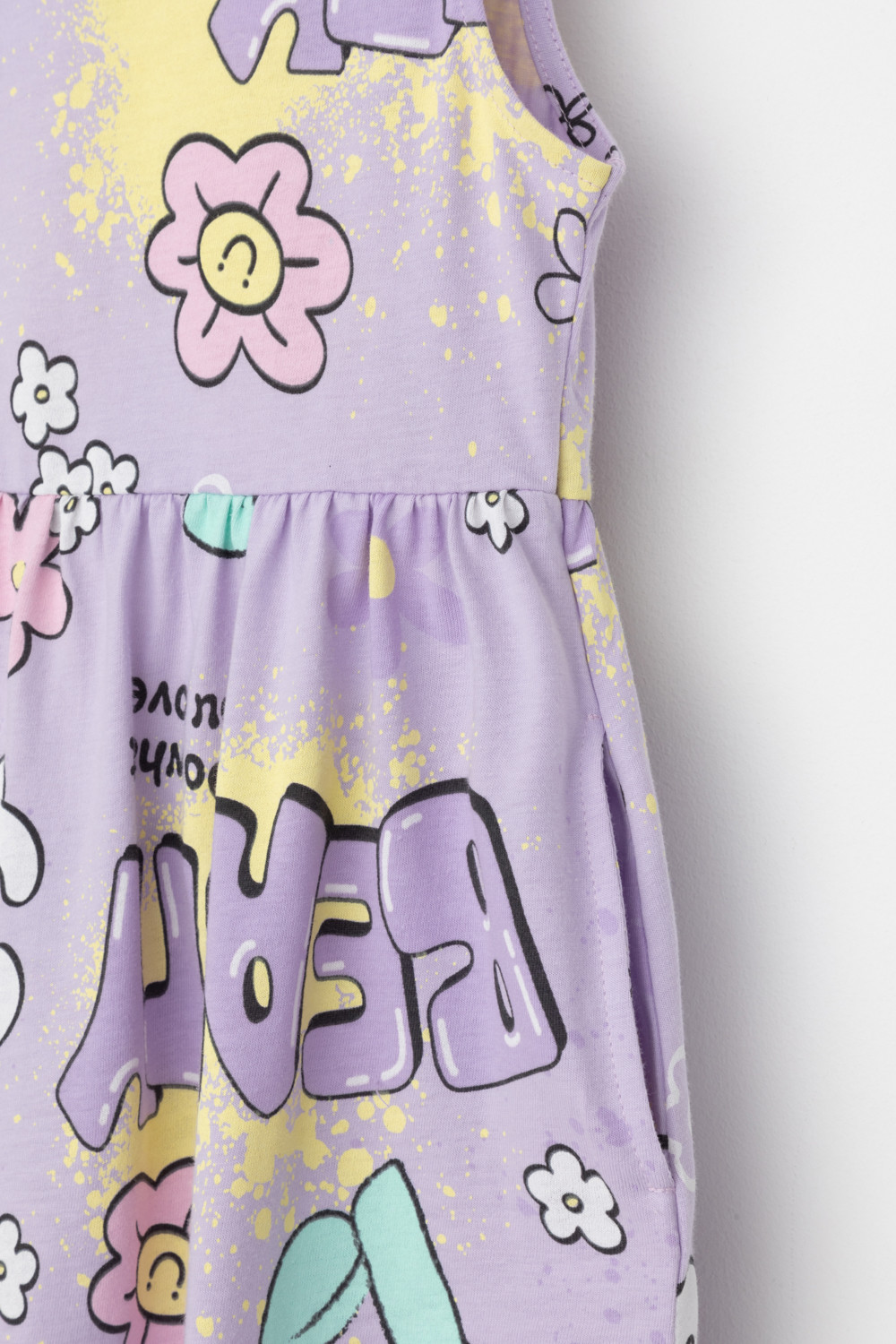Платье для девочки, артикул: КР 5867, цвет: фиолетовый, фото 8