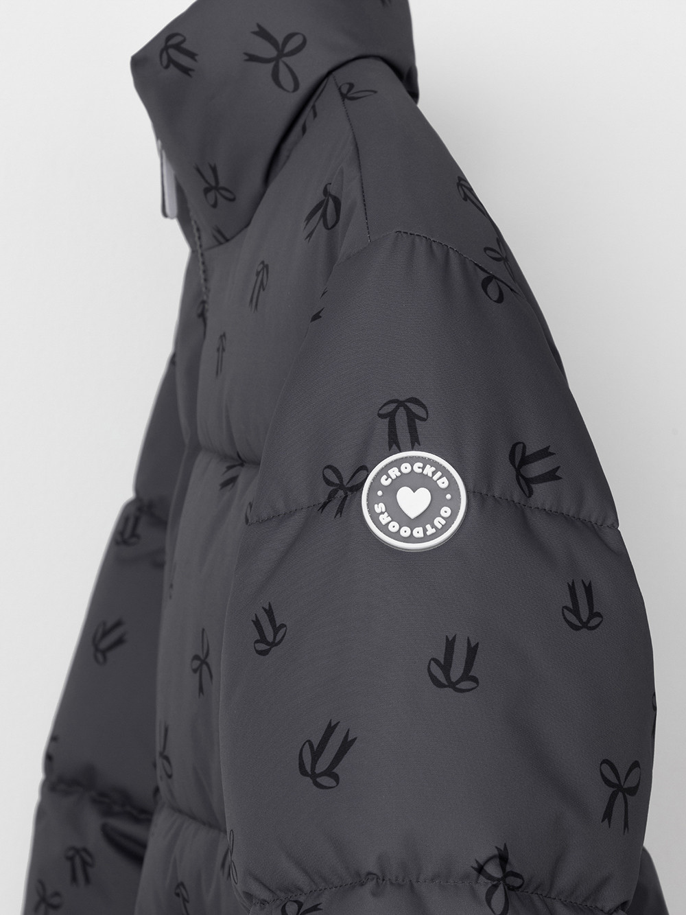 Куртка для девочки, артикул: ВК 32194/н/3 ГР, цвет: темно-серый, фото 8