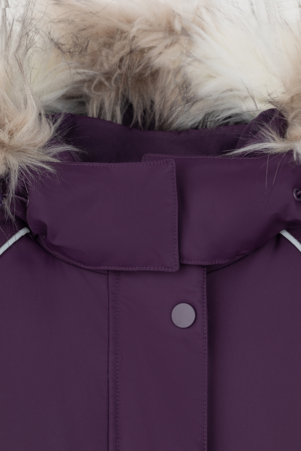 Комбинезоны утепленные для девочки, артикул: ВК 60102/6 ГР (122-158), цвет: фиолетовый, фото 8