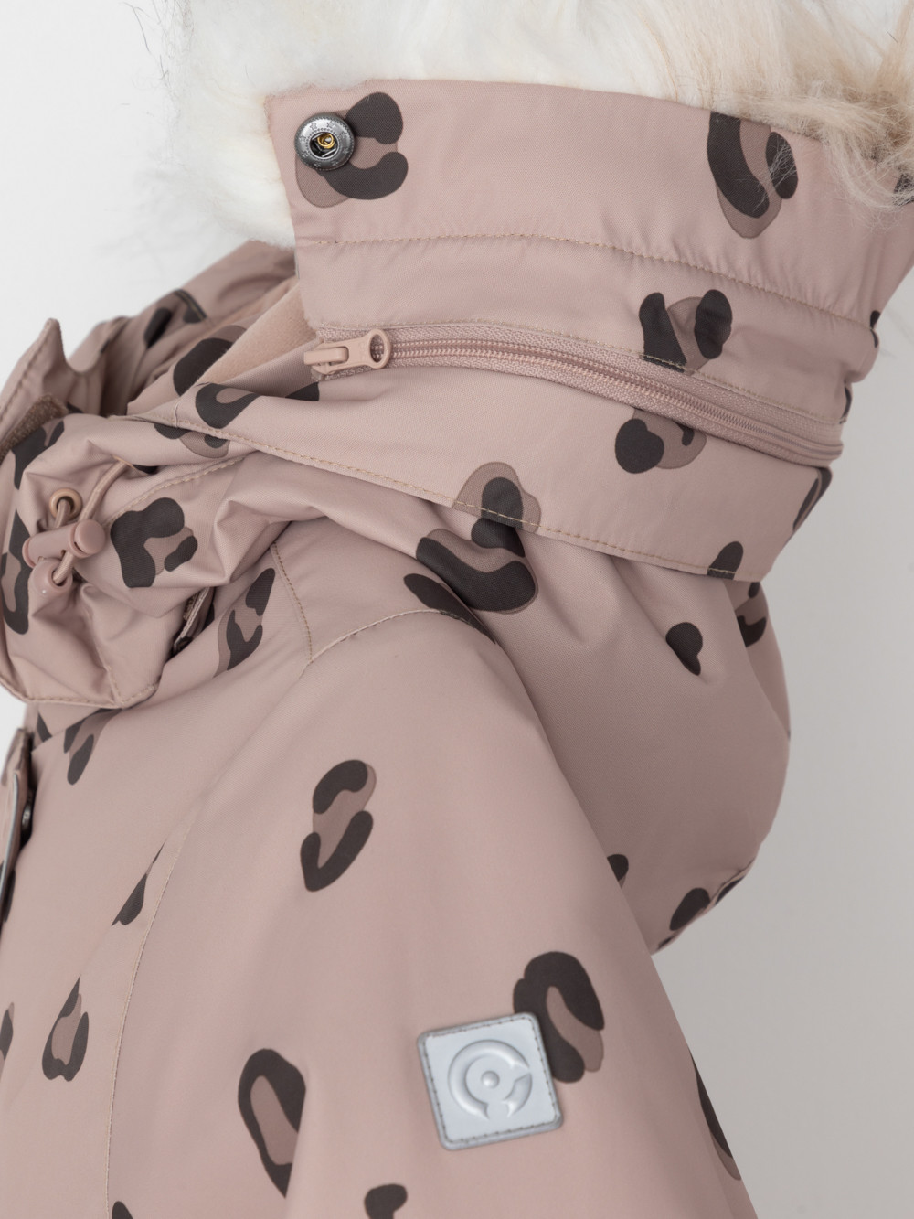 Пальто для девочки, артикул: ВК 38123/н/1 ГР, цвет: кофейный, фото 8