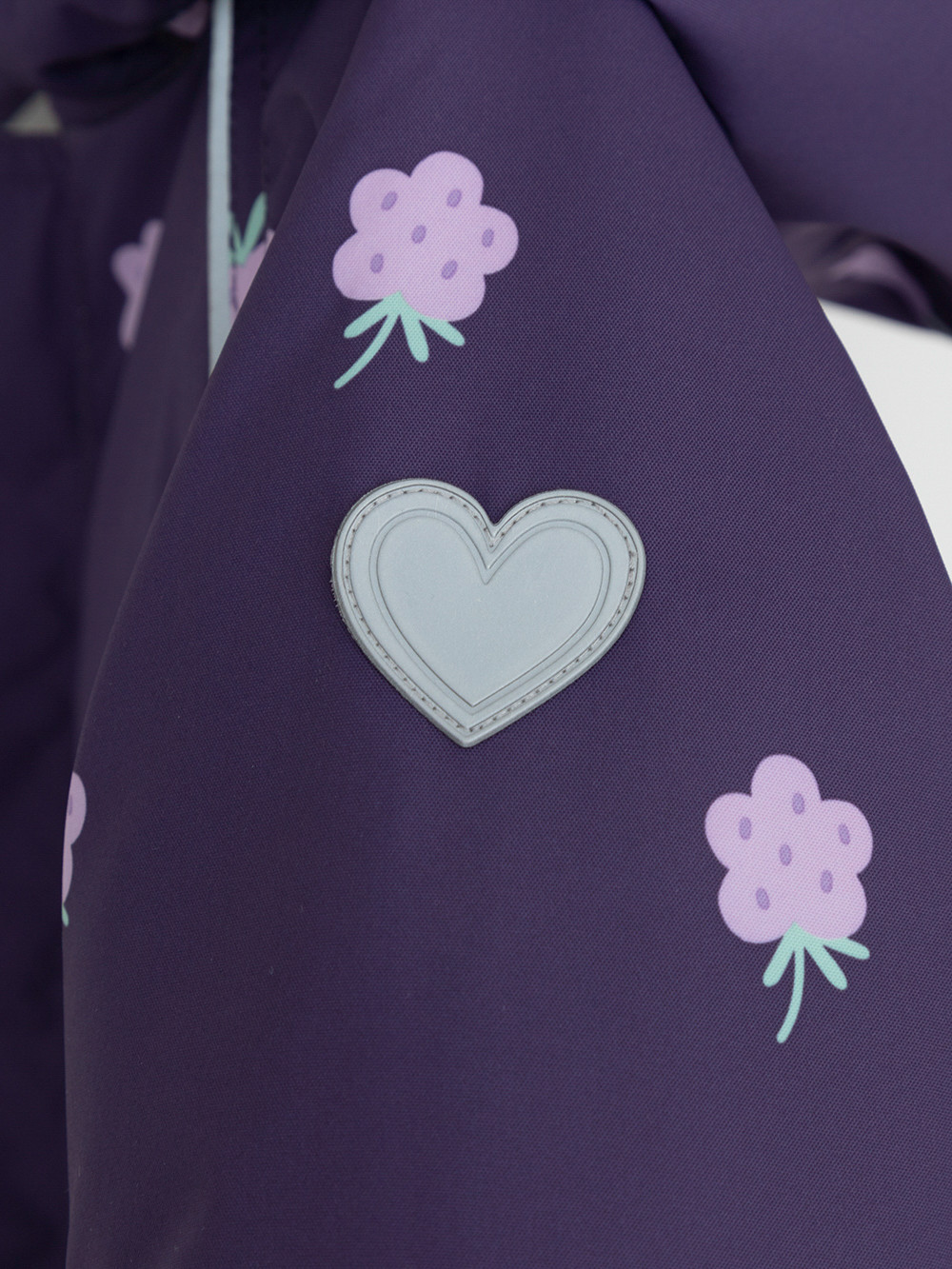 Комбинезоны утепленные для девочки, артикул: ВК 60085/н/53 Ал, цвет: фиолетовый, фото 8