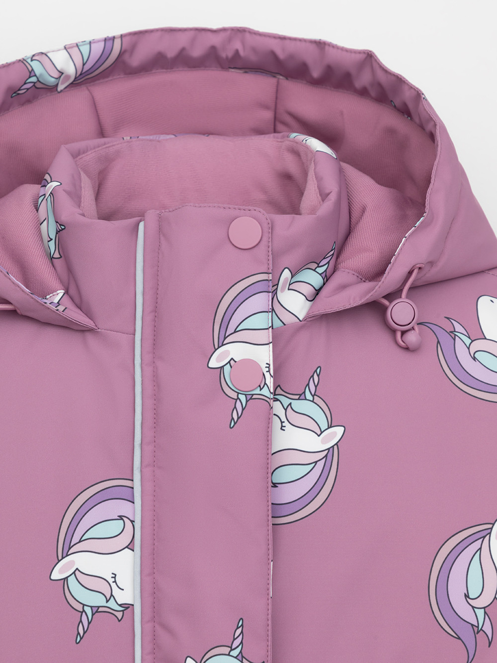 Куртка для девочки, артикул: ВК 38095/н/5 Ал, цвет: розовый, фото 8