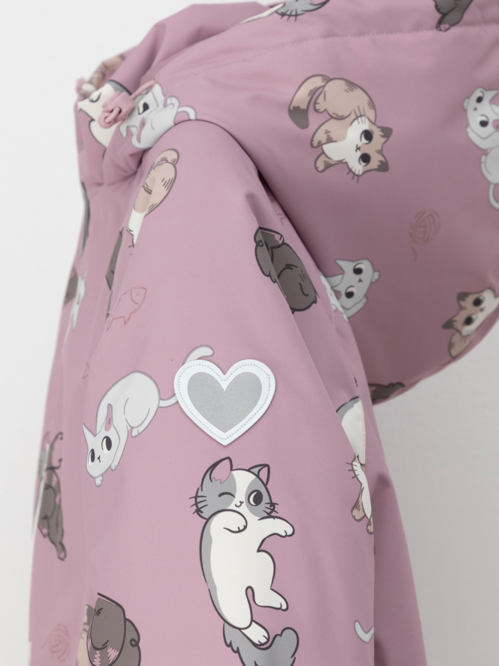 Куртка для девочки, артикул: ВК 32167/н/9 Ал, цвет: розовый, фото 8