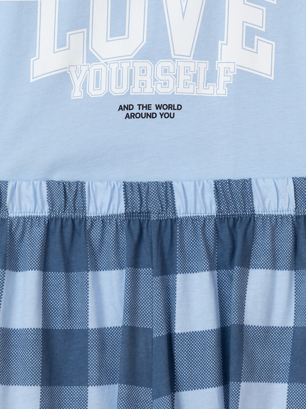 Пижама для девочки, артикул: МП 1658-1, цвет: голубой, фото 8