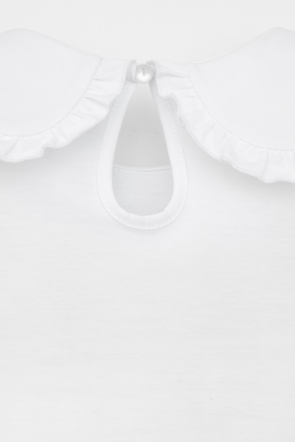 Блузка для девочки, артикул: К 302495, цвет: белый, фото 8