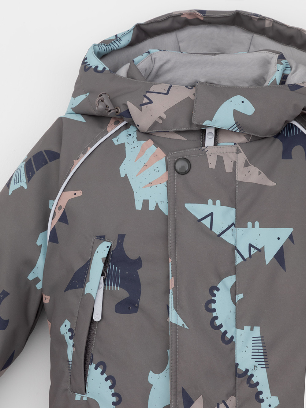 Комбинезоны утепленные для мальчика, артикул: ВК 60032/н/62 Ал, цвет: коричневый, фото 8