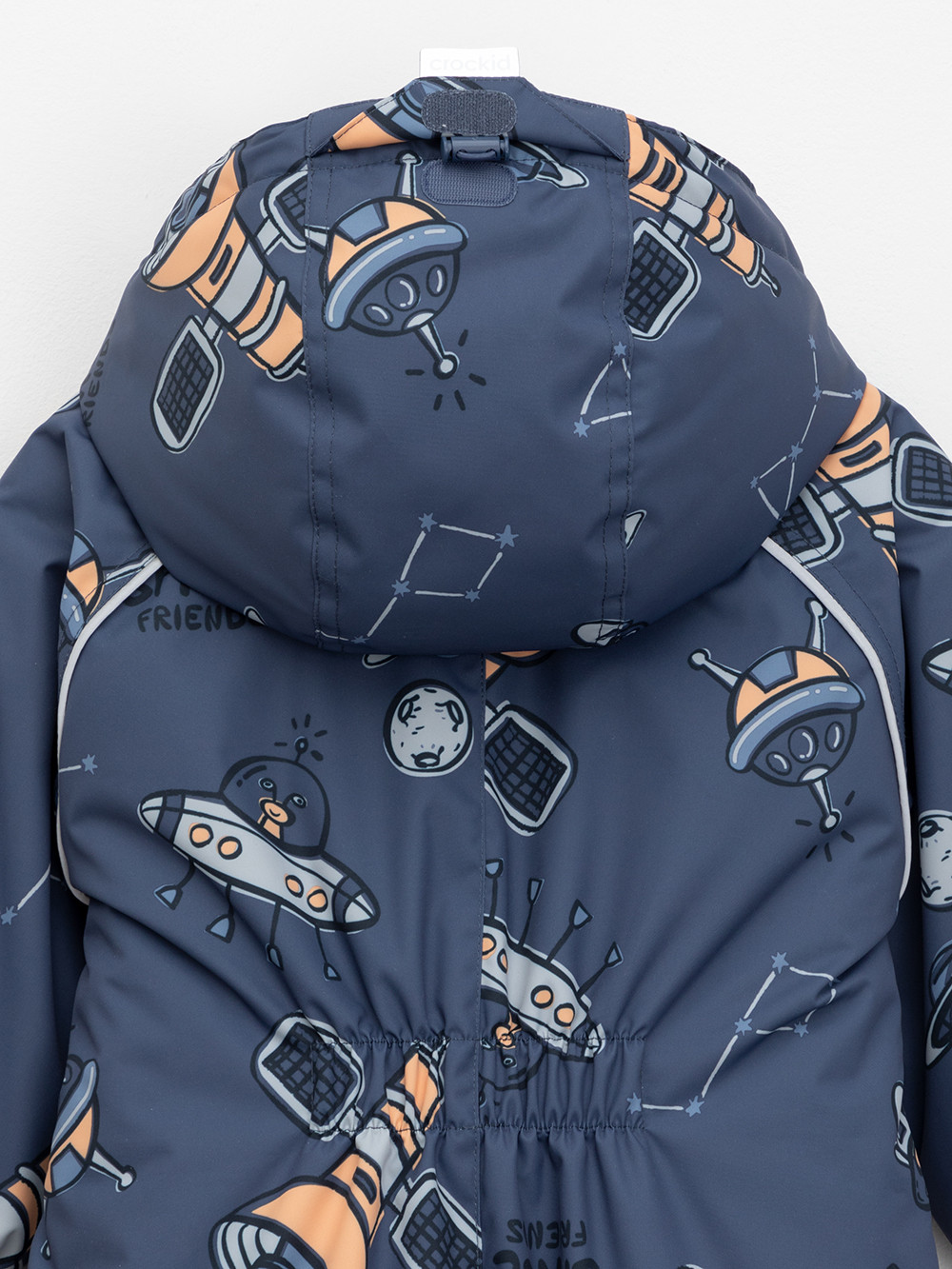 Комбинезоны утепленные для мальчика, артикул: ВК 60134/н/4 Ал, цвет: синий, фото 8