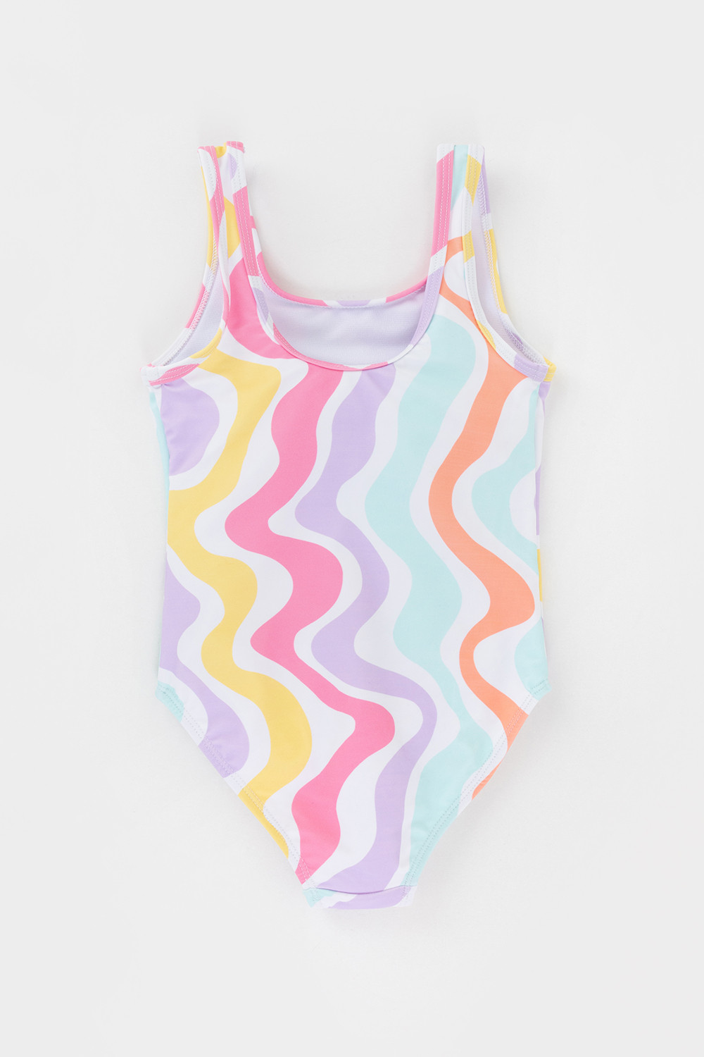 Купальник для девочки, артикул: ТК 16006/15н ФВ, цвет: белый, фото 8