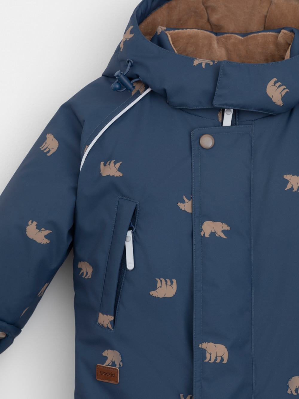 Комбинезоны утепленные для мальчика, артикул: ВК 60133/н/2 УЗГ, цвет: темно-синий, фото 8