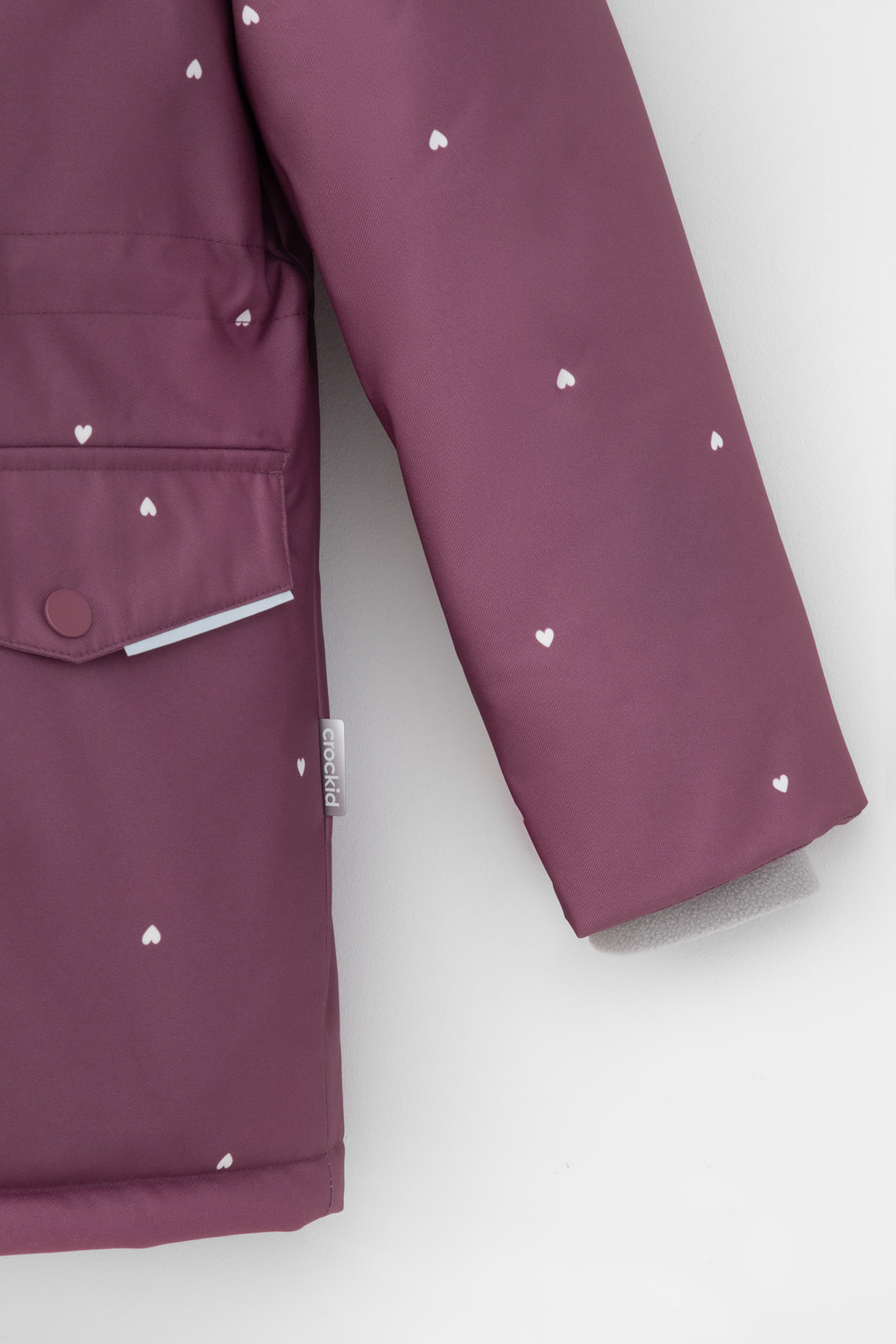 Куртка для девочки, артикул: ВК 38100/н/1 ГР, цвет: фиолетовый, фото 8