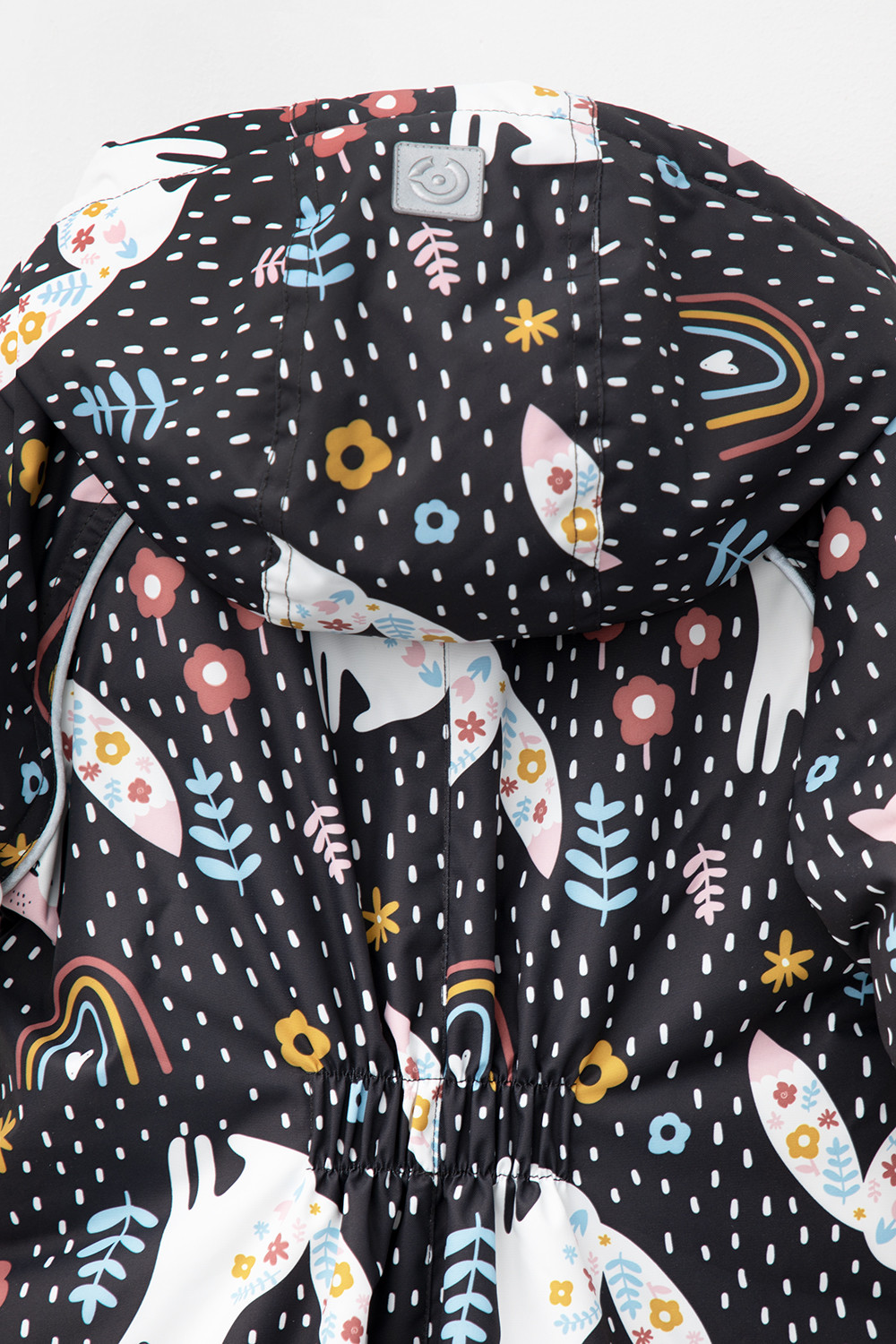 Комбинезоны утепленные для девочки, артикул: ВК 60032/н/29 Ал, цвет: темно-серый, фото 8