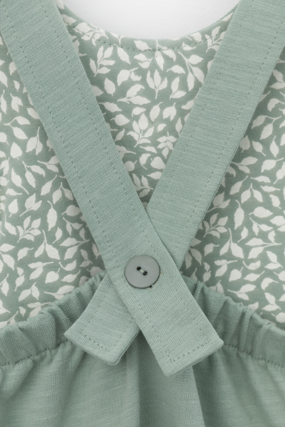 Полукомбинезон для девочки, артикул: КР 6500, цвет: минт, фото 8