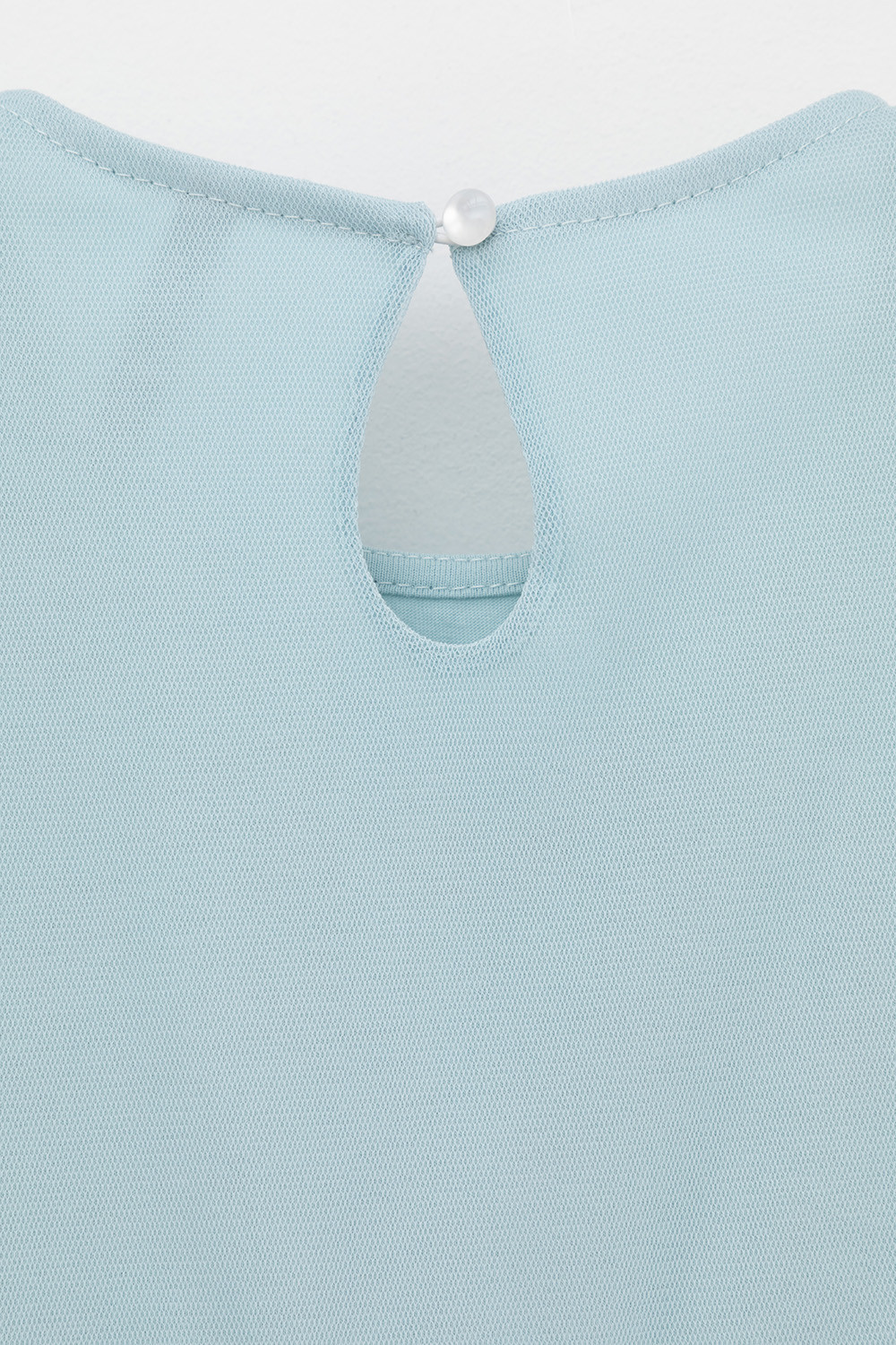 Платье для девочки, артикул: К 5909, цвет: голубой, фото 8