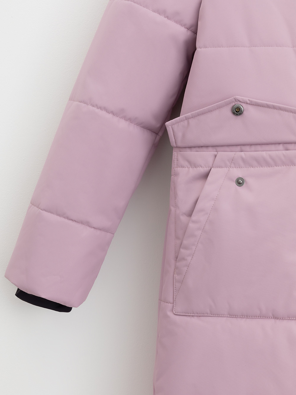 Пальто для девочки, артикул: ВК 38128/1 УЗГ, цвет: розовый, фото 8