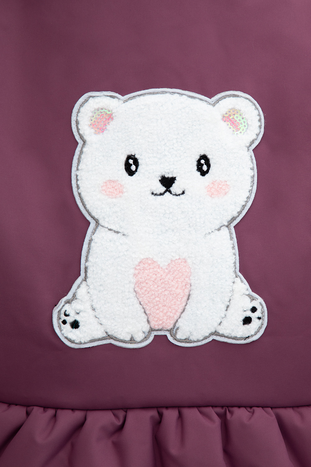 Куртка для девочки, артикул: ВК 38085/н/2 ГР, цвет: фиолетовый, фото 9