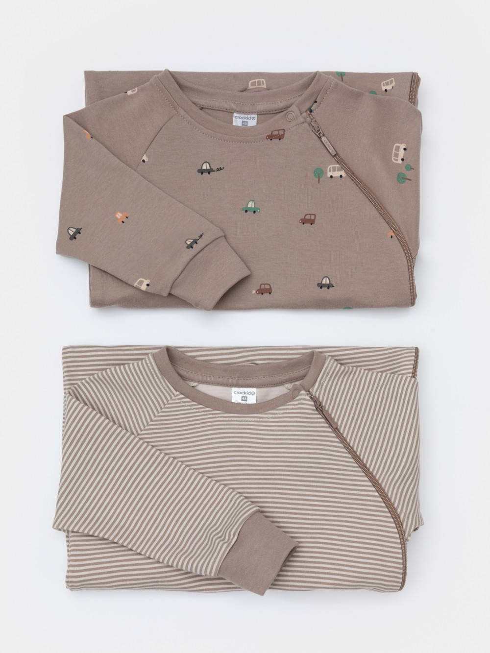 Комбинезон для новорожденных, артикул: К 6444-2уп, цвет: коричневый, фото 9