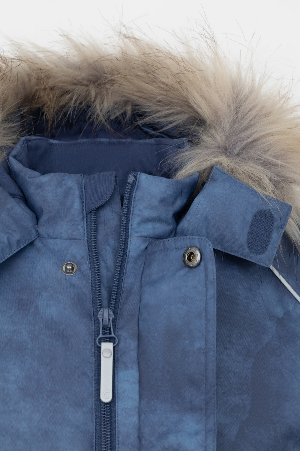 Комбинезоны утепленные для мальчика, артикул: ВК 60116/н/5 ГР, цвет: синий, фото 9