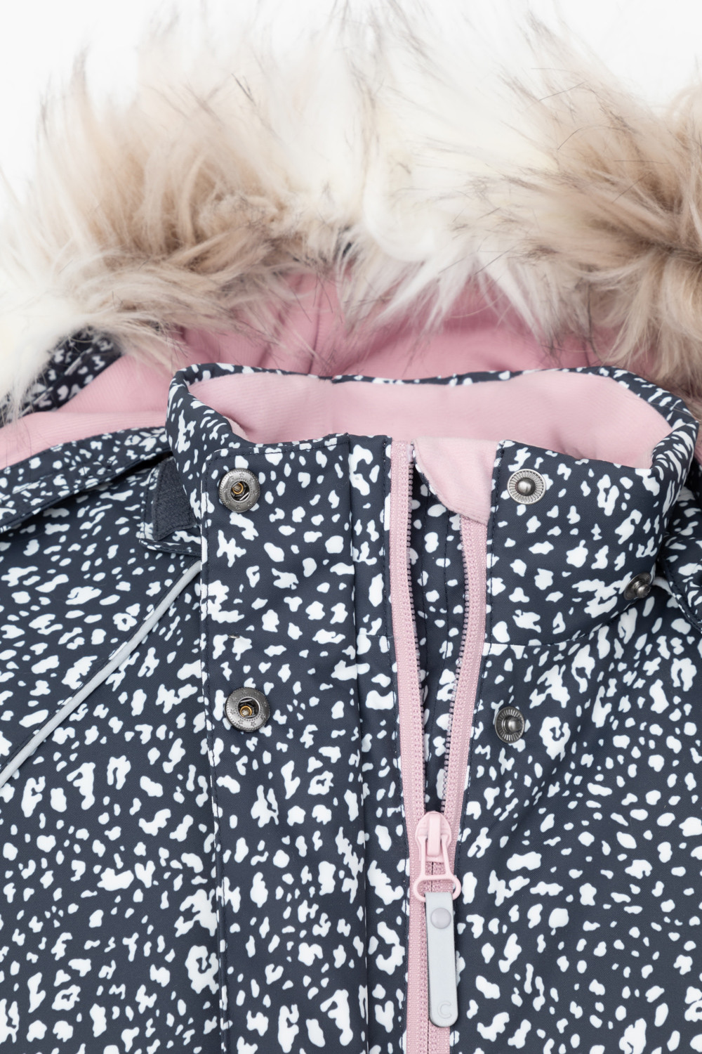 Комбинезоны утепленные для девочки, артикул: ВК 60098/н/6 ГР, цвет: серый, фото 9