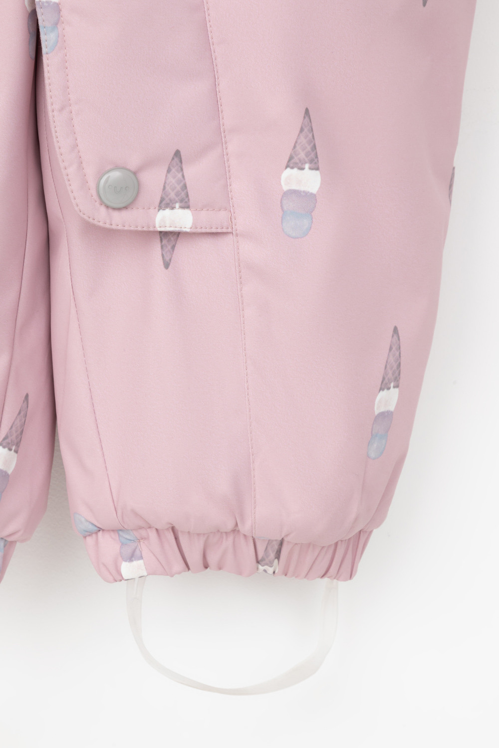 Комбинезоны утепленные для девочки, артикул: ВК 60105/н/8 ГР, цвет: розовый, фото 9