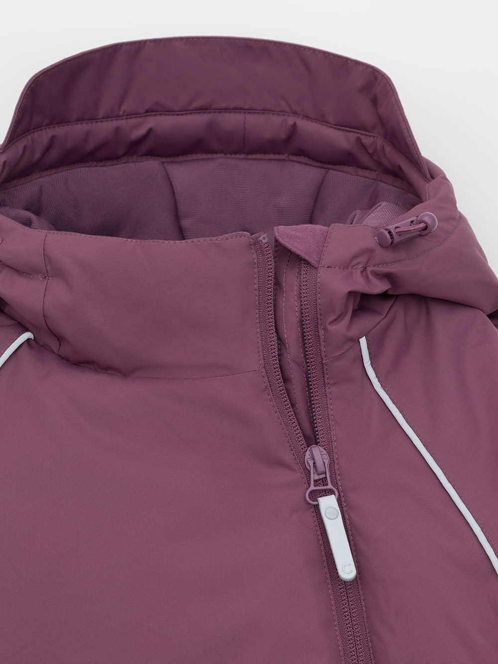 Комплект утепленный для девочки, артикул: ВК 20068/1 ГР, цвет: бордовый, фото 9