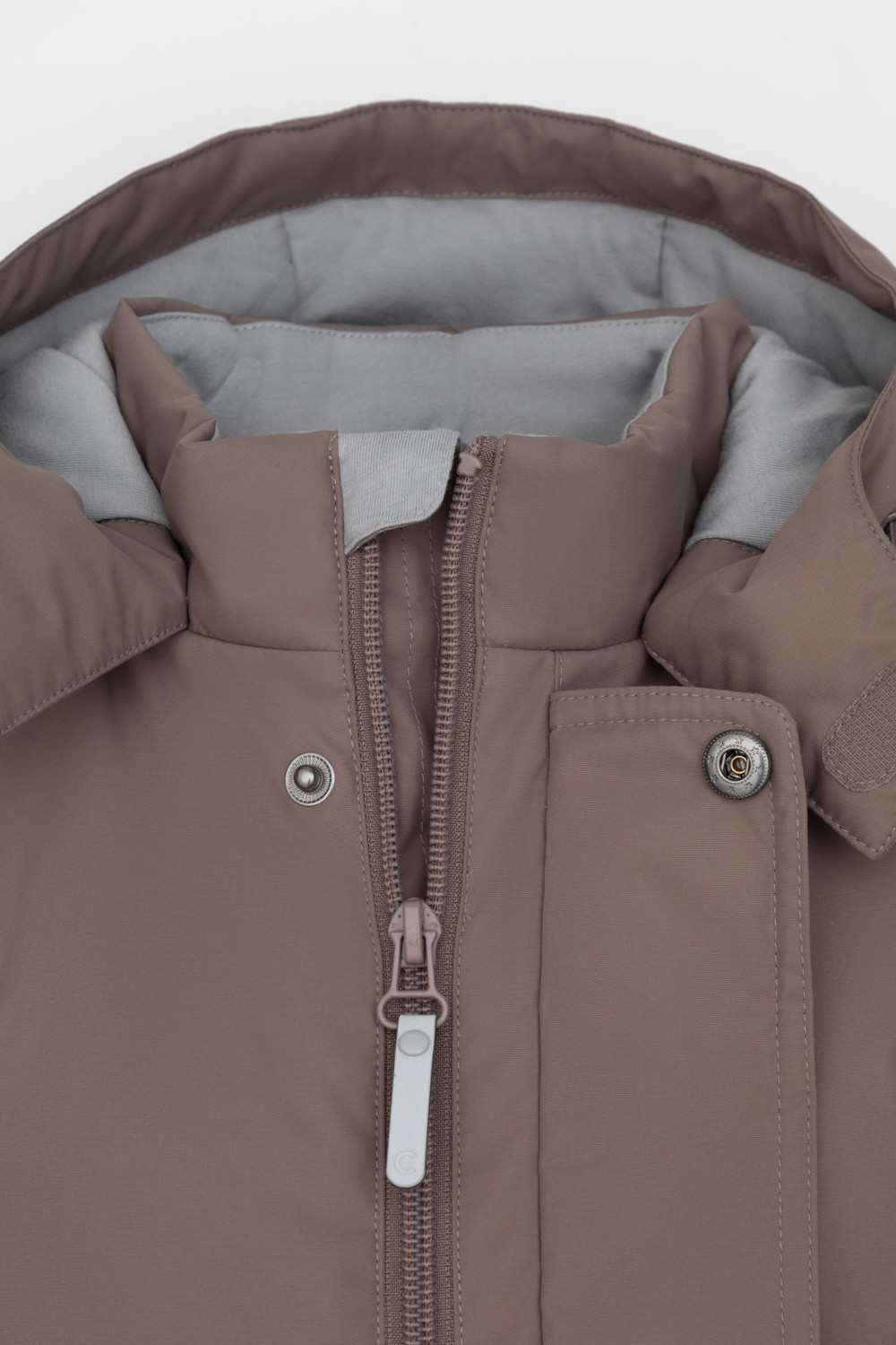 Комбинезоны утепленные для мальчика, артикул: ВК 60118/6 ГР, цвет: кофейный, фото 9