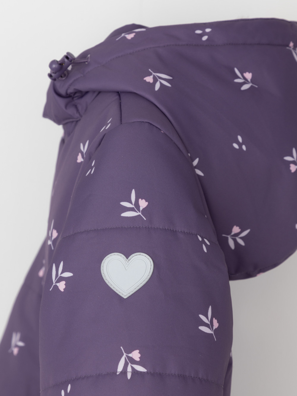 Куртка для девочки, артикул: ВК 38119/н/1 ГР, цвет: фиолетовый, фото 9