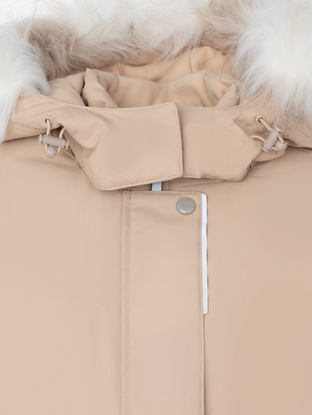 Пальто для девочки, артикул: ВК 38107/9 ГР, цвет: светло-бежевый, фото 9