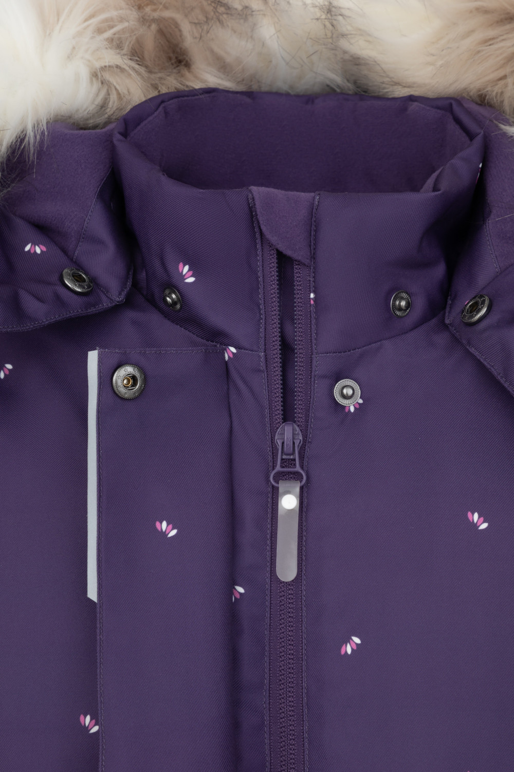 Куртка для девочки, артикул: ВК 38100/н/2 ГР, цвет: фиолетовый, фото 9
