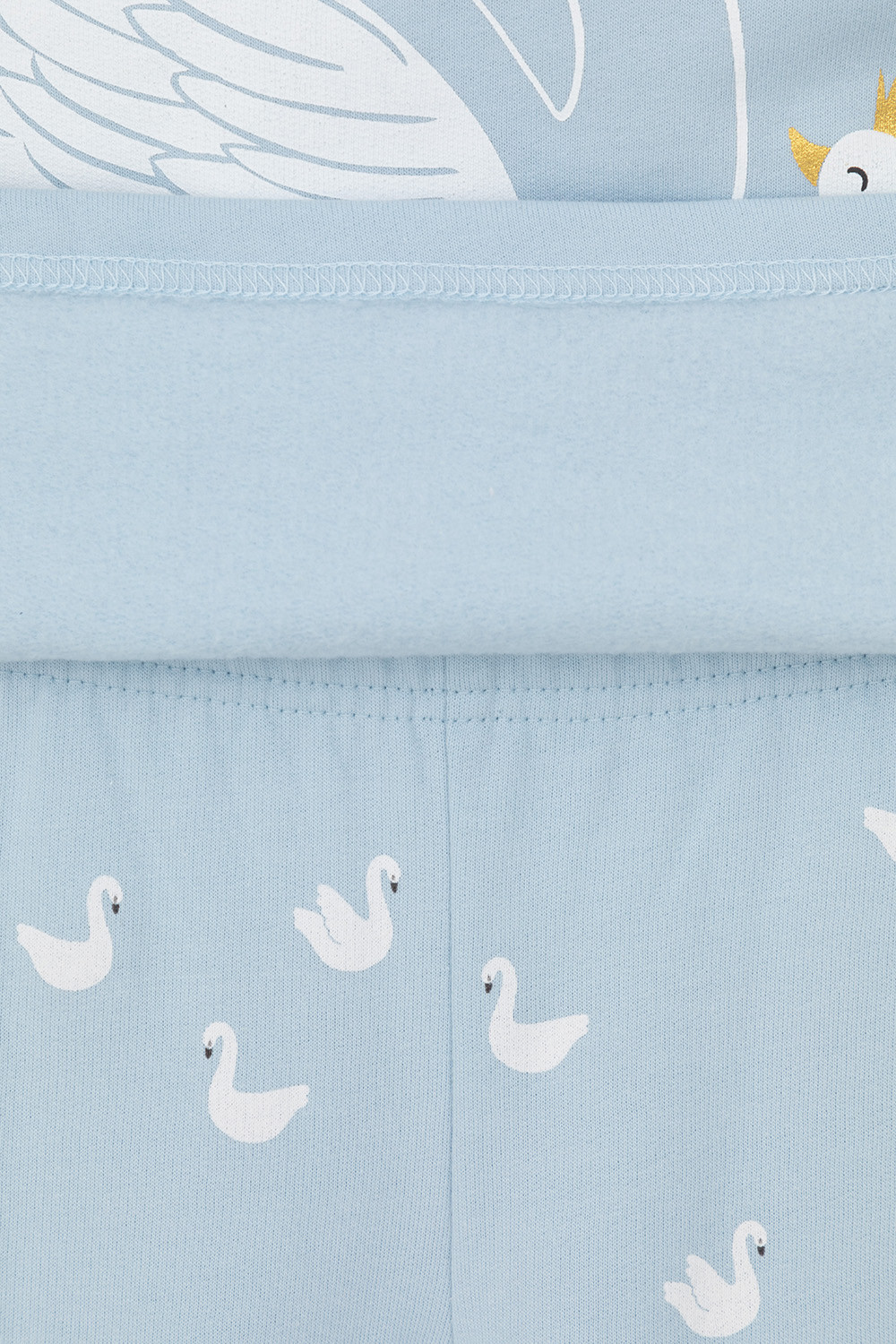 Пижама для девочки, артикул: К 1567, цвет: голубой, фото 9