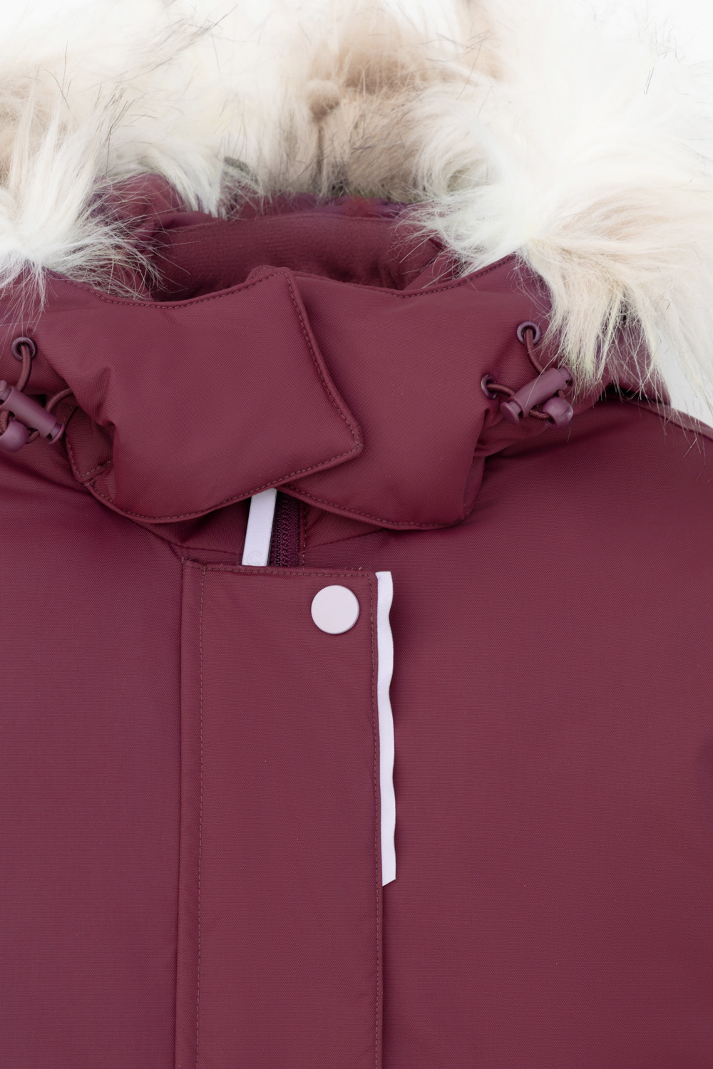 Пальто для девочки, артикул: ВК 38107/6 ГР, цвет: бордовый, фото 9
