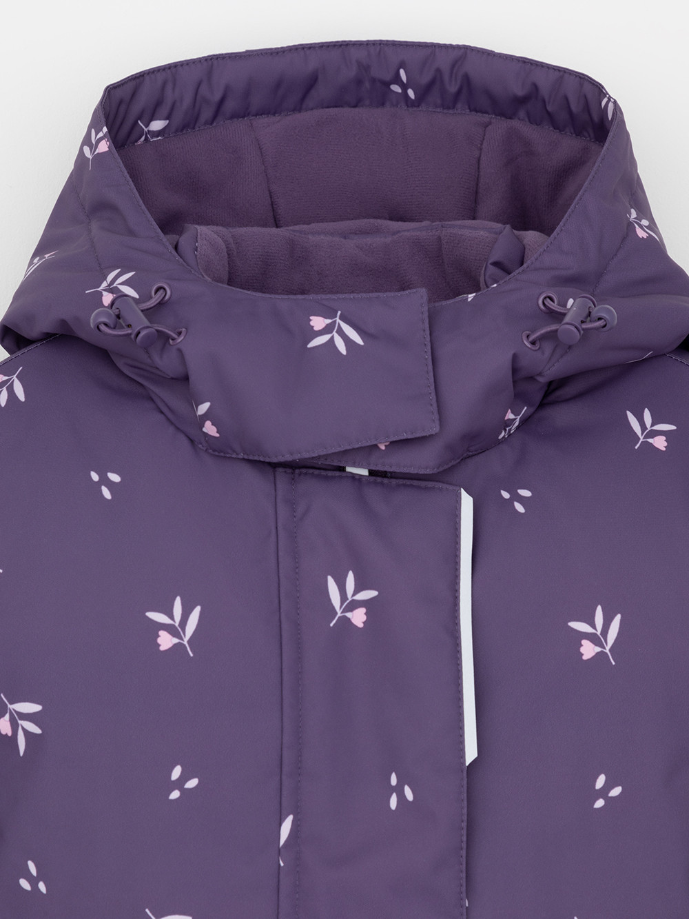 Куртка для девочки, артикул: ВК 38120/н/4 ГР, цвет: фиолетовый, фото 9