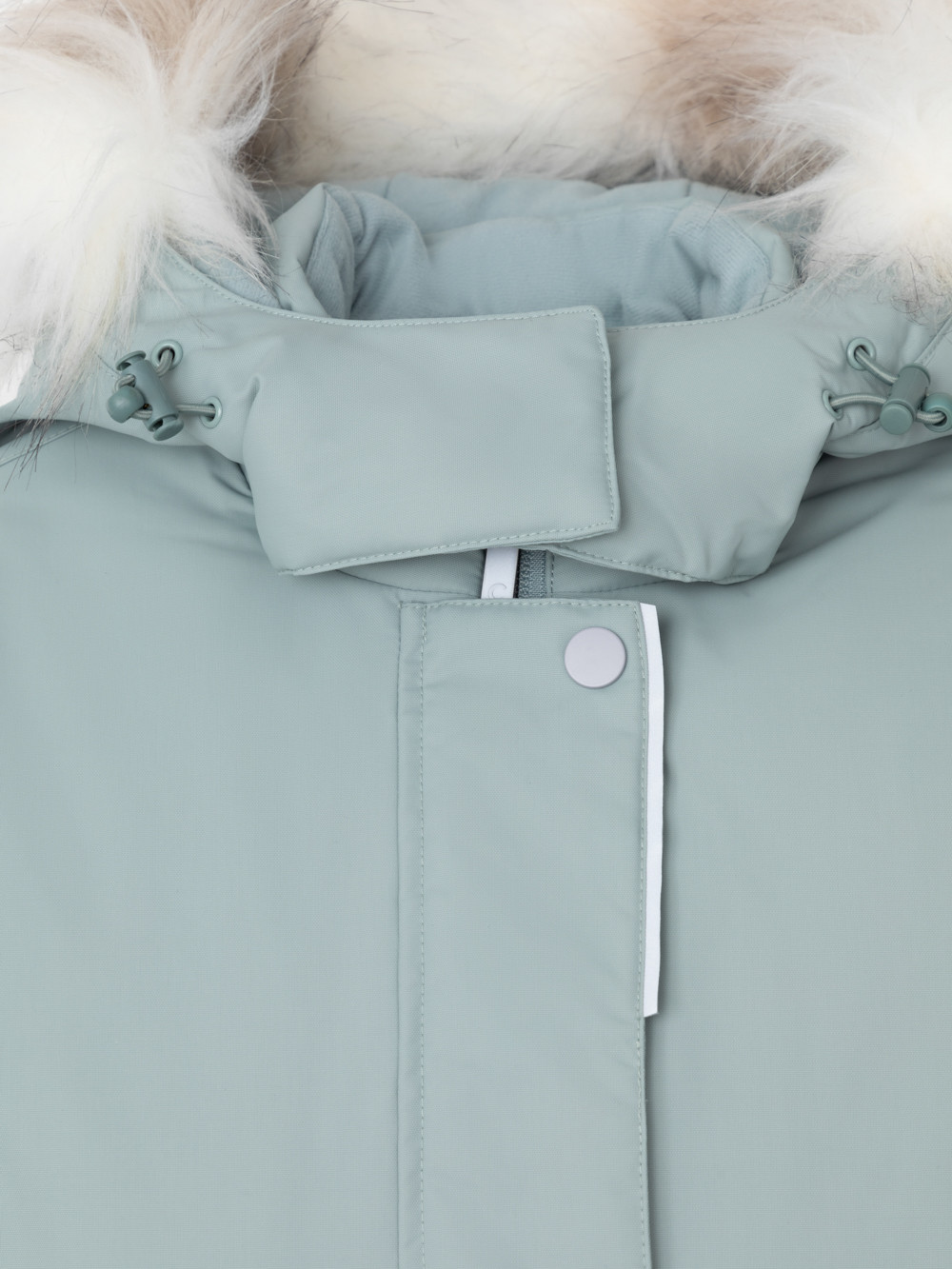 Пальто для девочки, артикул: ВК 38107/11 ГР, цвет: зеленый, фото 9