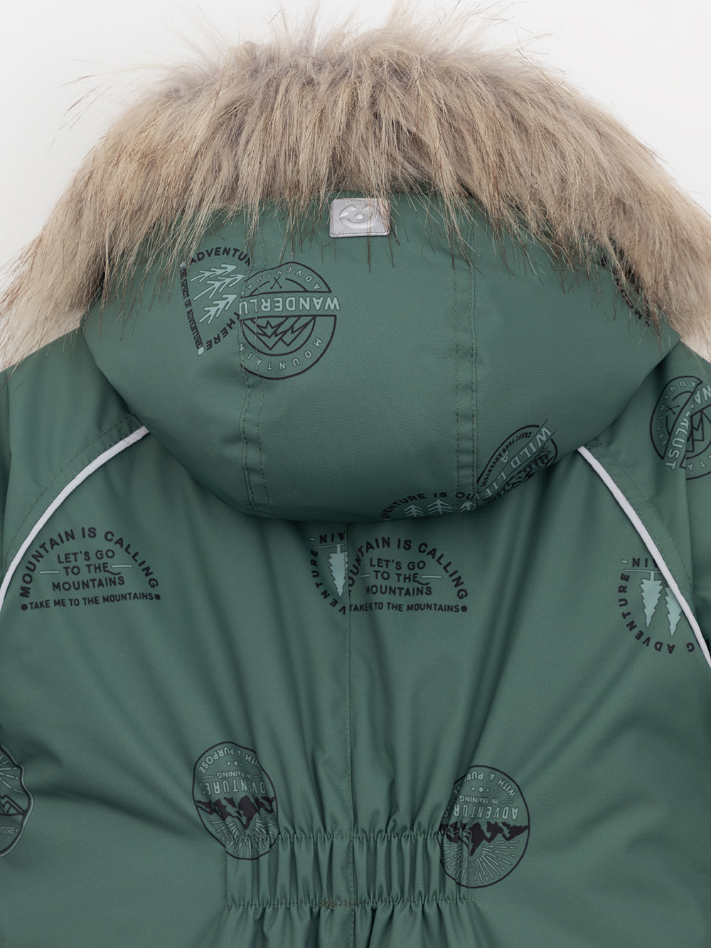 Комбинезоны утепленные для мальчика, артикул: ВК 60116/н/19 Ал, цвет: зеленый, фото 9