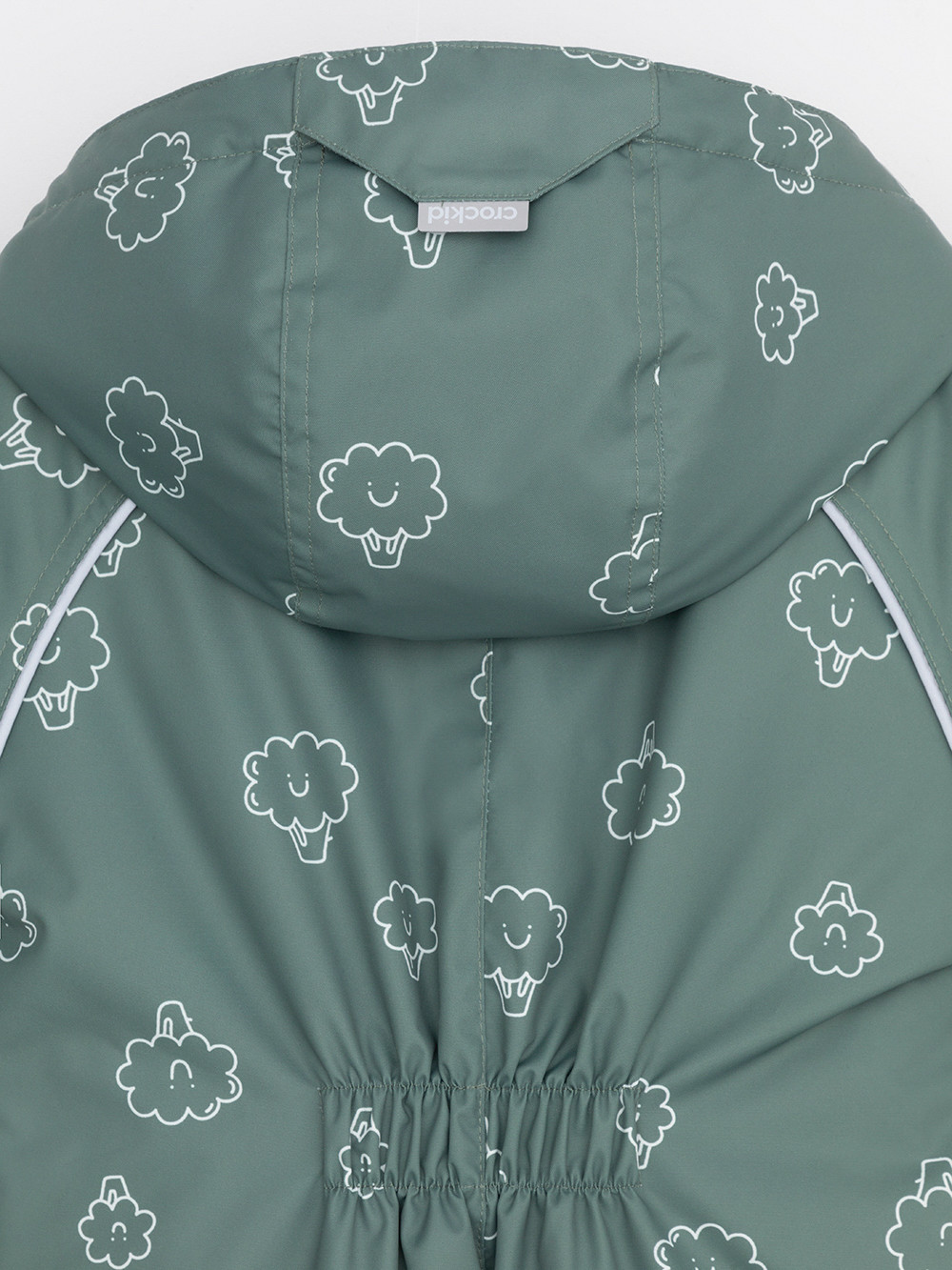 Комбинезоны утепленные для мальчика, артикул: ВК 60085/н/56 УЗГ, цвет: зеленый, фото 9