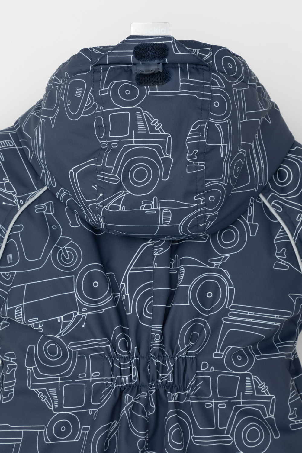 Комбинезоны утепленные для мальчика, артикул: ВК 60085/н/39 Ал, цвет: черный3, фото 9