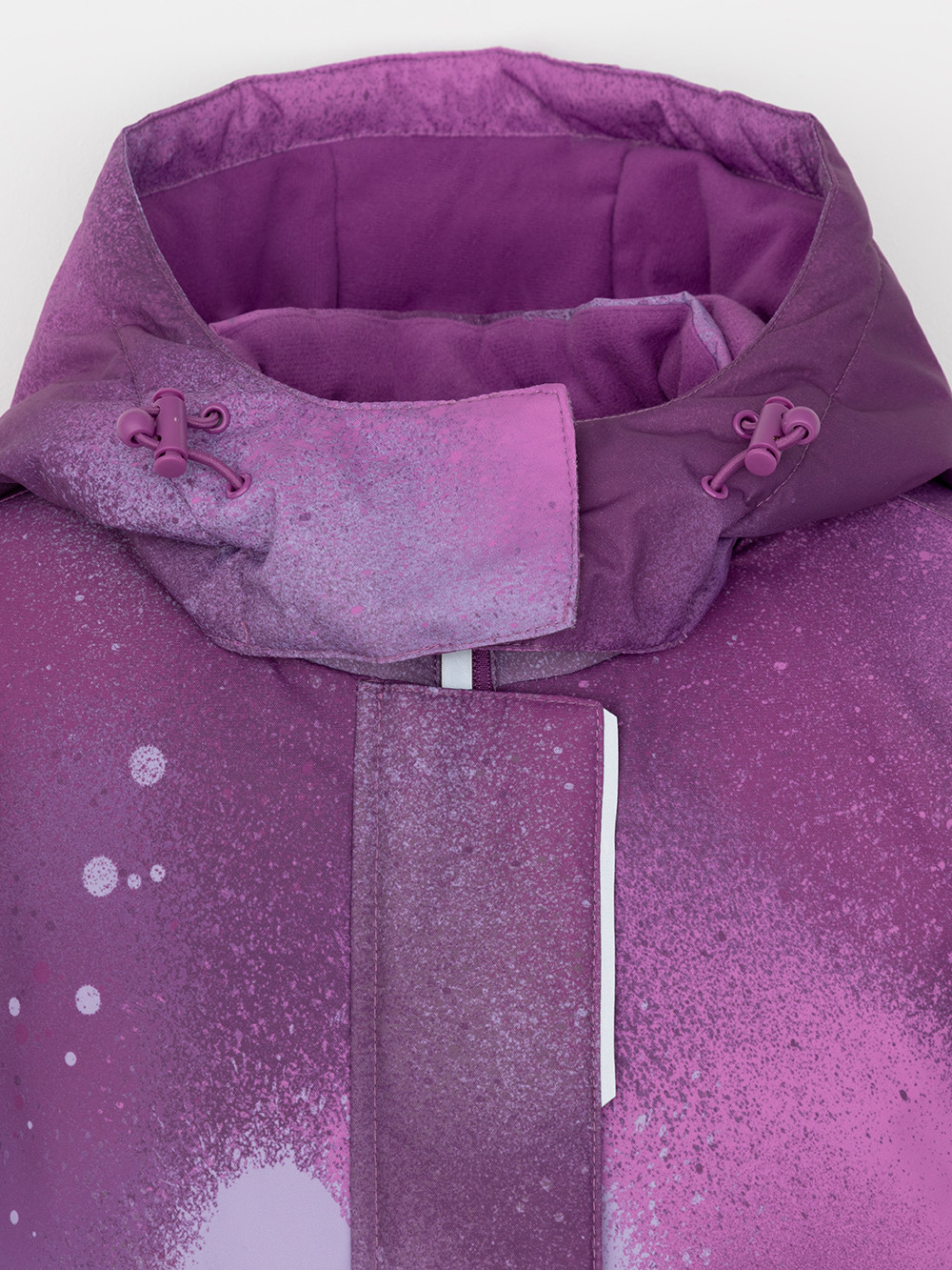Куртка для девочки, артикул: ВК 38120/н/6 ГР, цвет: фиолетовый, фото 9